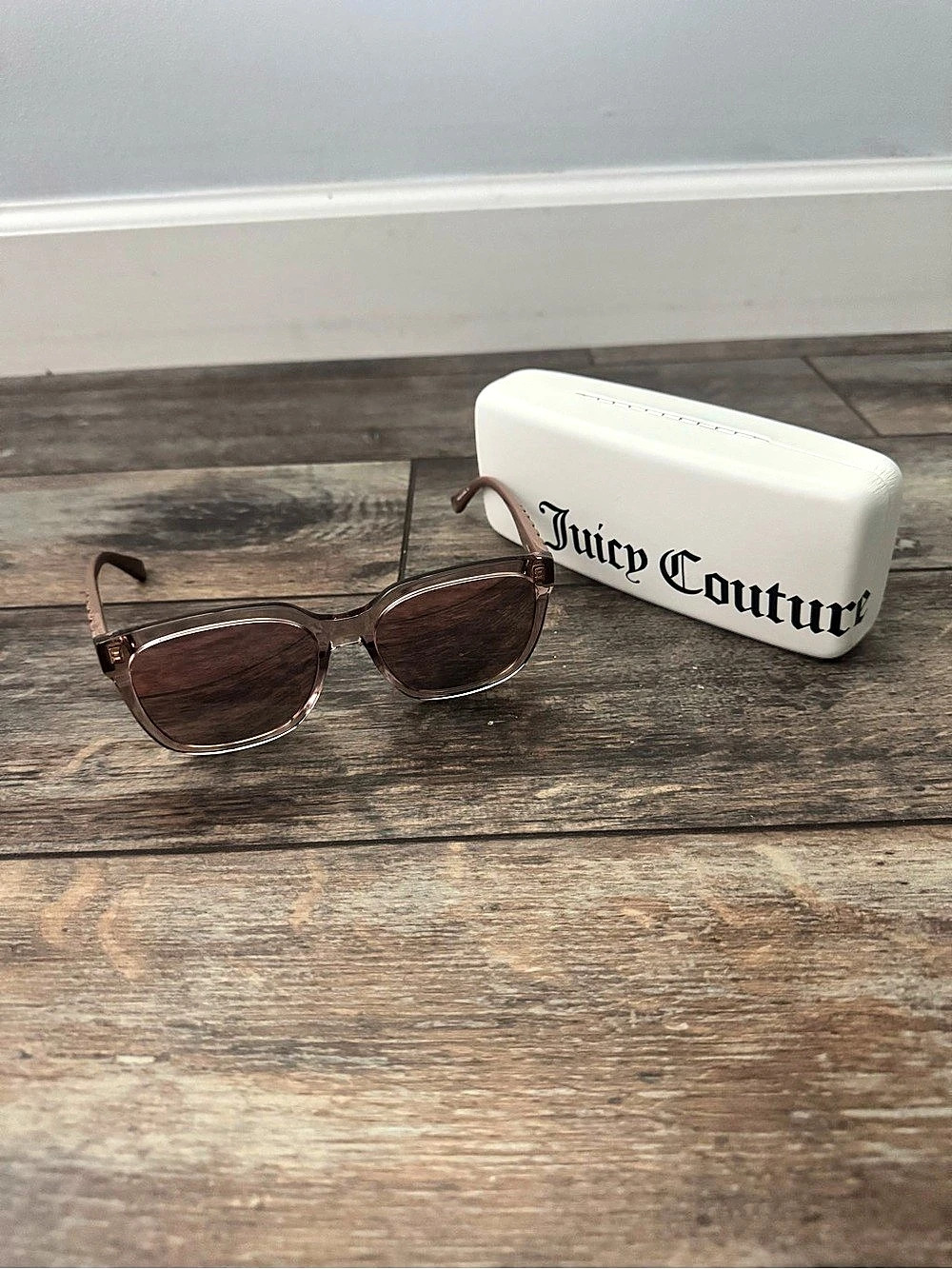 NWOT Juicy Couture All Eyes on Juicy JU602SSAM 035J Pink Sunglasses Pink Sunglas